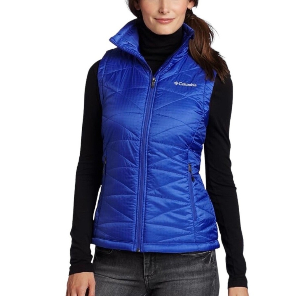 Columbia Women's Electric Blue Quilted Vest